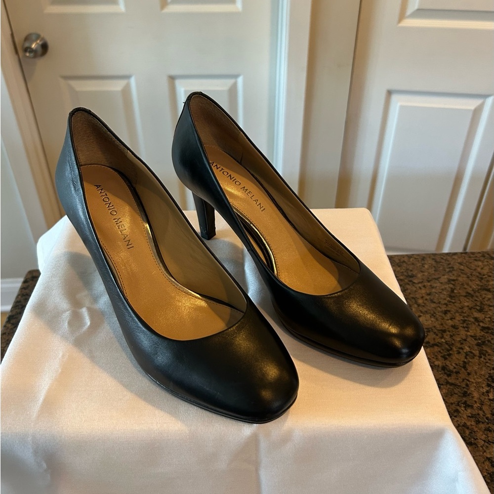 ANTONIO MELANI Denise Black Heels